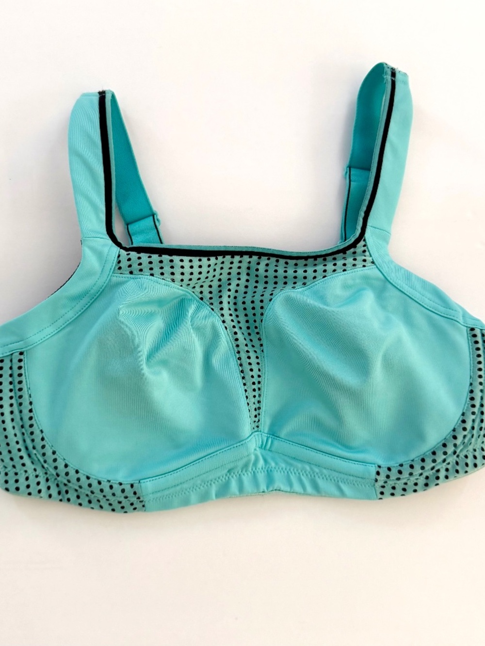Soma Sport Max Support Underwire Sports Bra-Turquoise Size 36C